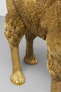 Lampadar Alpaca auriu 108cm