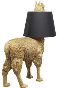 Lampadar Alpaca auriu 108cm
