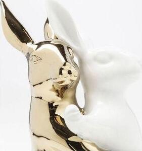 Figurina decorativa Hugging Rabbits Medium
