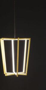 Pendul din oțel auriu, stil modern, lățime 40 cm, înălțime 161,5 cm