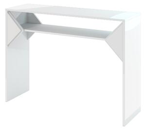 Măsuță consolă Tonfir (alb lucios). 1055257