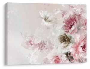 Tablou - Pictura flori roz (70x50 cm)