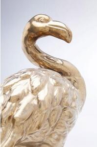 Figurina decorativa Flamingo Front Auriu