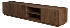 Comodă TV Comfivo Pagae I, Lemn închis la culoare, PAL laminat, 37x200x40cm, 36 kg