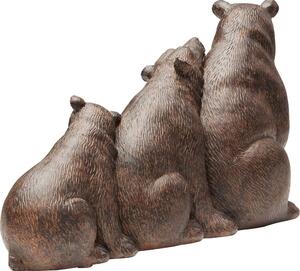 Obiect decorativ Relaxed Bear Family