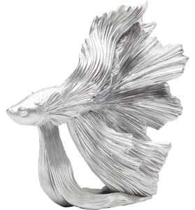 Obiect decorativ Betta Fish Argintiu mic
