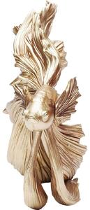 Obiect decorativ Betta Fish Auriu mic