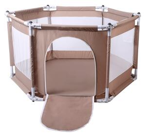 Piscina de bile pliabila Auriu 120x67x60 cm