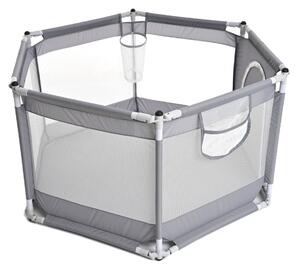 Piscina de bile pliabila Gri 120x67x60 cm