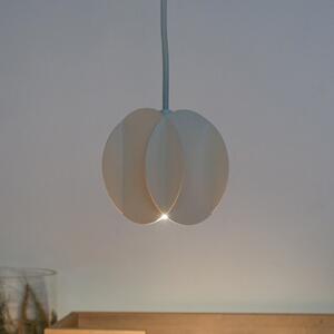 Lampă suspendată GAMBIT, alb crem, Ø 10 cm, metal, GU10