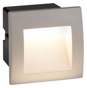 Searchlight Ankle aplică LED încastrată, IP65, aluminiu, gri, Gri, Metal, Modern, Perete încastrat