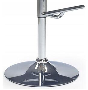 Scaun de bar Houston 517, Nuca, Argint, Crem, 93x53x51cm, 13 kg