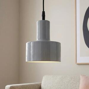 PR Home Lampă suspendată Solo Small cu ștecher Ø13cm, albastru deschis, Albastru, Camera de zi / sufragerie, Metal