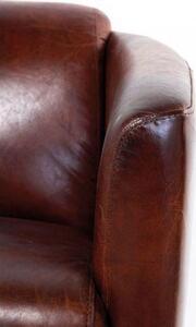 Canapea piele naturala -Cigar Lounge- 2 locuri