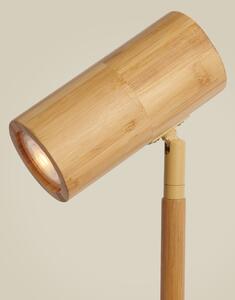 Good & Mojo GOOD MOJO Lampă de masă Java, natural, bambus, 47 cm, GU10, Lemn, Camera de zi / sufragerie, Bamboo, Design