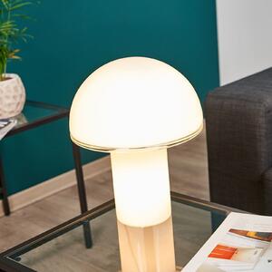 Artemide Onfale medio lampă de masă din sticlă, Alb, Camera de zi / sufragerie, Sticlă, Design
