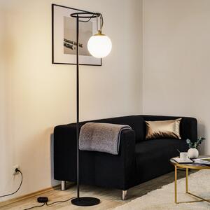 Artemide Lampă de podea nh cu dimmer, reglabil, Negru, Camera de zi / sufragerie, Metal, Design