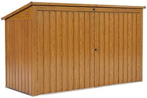 Depozitare coșuri de gunoi 3 x 240l Hamilton Store Boss maro