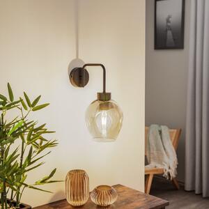 EMIBIG LIGHTING Aplică de perete Lukka, 1 bec, negru/grafit, reglabil, Negru, Camera de zi / sufragerie, Metal, Modern