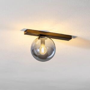 EMIBIG LIGHTING Plafonieră Fit, negru/grafit, 1 bec, reglabil, Negru, Camera de zi / sufragerie, Metal, Modern