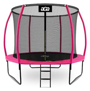 Aga SPORT EXCLUSIVE Trambulină 305 cm Roz + plasă de protecție + scară