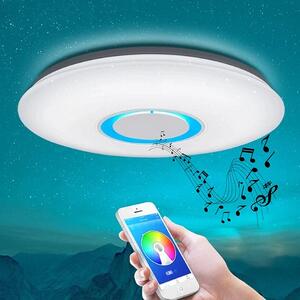 Plafoniera LED 30W RGBW Difuzor Bluetooth LL7596D