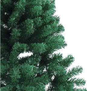 Brad de Crăciun artificial jumătate Lafiora Ø 75 cm H 120 cm verde