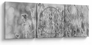 Tablou - Iarna rece (cu ceas) (90x30 cm)