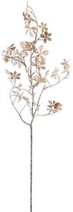 Ramură artificială Potentilla cu frunze 70 cm maro
