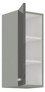 Dulap superior bucătărie Milo 30 G-72 F (gri + crem lucios). 1122679