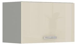 Dulap superior bucătărie Milo 60 GU-36 1F (gri + crem lucios). 1122673