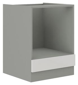 Dulap sub cuptor de copt Milo 60 DG BB (gri + alb lucios). 1122682