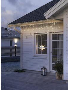 Instalație perdea Konstsmide pentru exterior 80 LED-uri alb cald