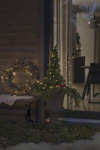 Ghirlandă luminoasă Konstsmide 120 LED-uri 0,5 m cablu alb cald