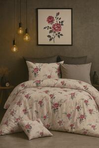 Lenjerie De Pat Dublu Premium, Bumbac 100%, 4 piese