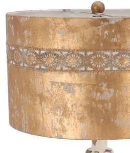 Lampa Shabby Chic Oro rasina si metal H 67 cm
