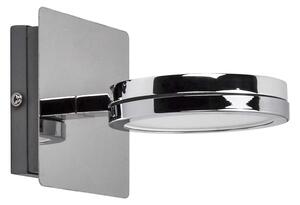 LIGHTME Lightme lampă LED oglindă Aqua down crom 1 bec, Metalic, Baie, Metal, Modern