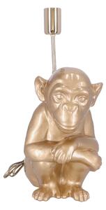 Lampa ceramica Maimuta Auriu h 35 cm