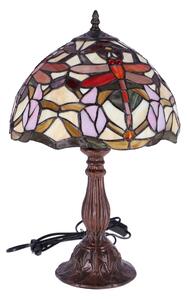 Lampa de masa Tiffany Libelula h 45 cm ,abajur 30 cm