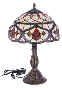 Lampa de masa Tiffany Leaf h 45 cm ,abajur 30 cm
