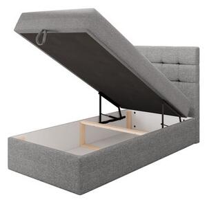 Pat de pesoană 100 cm Cinara (gri). 1121951