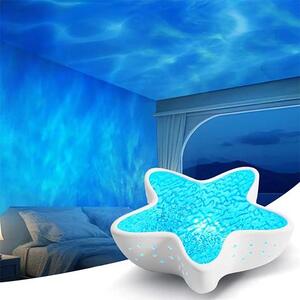 Starlume™ Proiector Led în Formă De Stea De Mare Cu Telecomandă