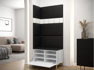 Mobilier hol Futura IV (alb + verde închis). 1122177