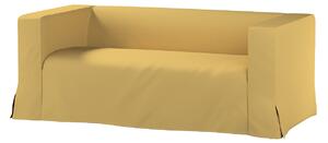 Husă canapea Klippan cu 2 locuri, lungă, cu pliuri contrastante