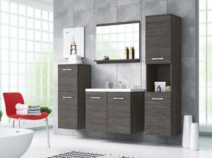 Set mobilier baie Megasa I (bodega) (cu baterie Economico BYU 020M, fără sifon, cu lavoar). 1122591