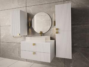Set mobilier baie Petralonas I (alb) (cu lavoar, cu sifon, fără baterie). 1122824