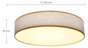 Plafonieră LED dimabilă Brilagi CARMEN LED/48W/230V 3000-6500K + telecomandă