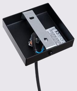 Lustră pe cablu Sollux SL.1573 KARBON 1xGU10/10W/230V negru