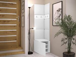 Mobilier hol Tovenaz XXI (stejar artisan + negru). 1123043