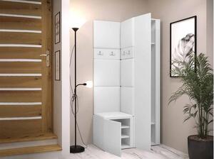 Mobilier hol Tovenaz XXIV (alb + negru). 1123031